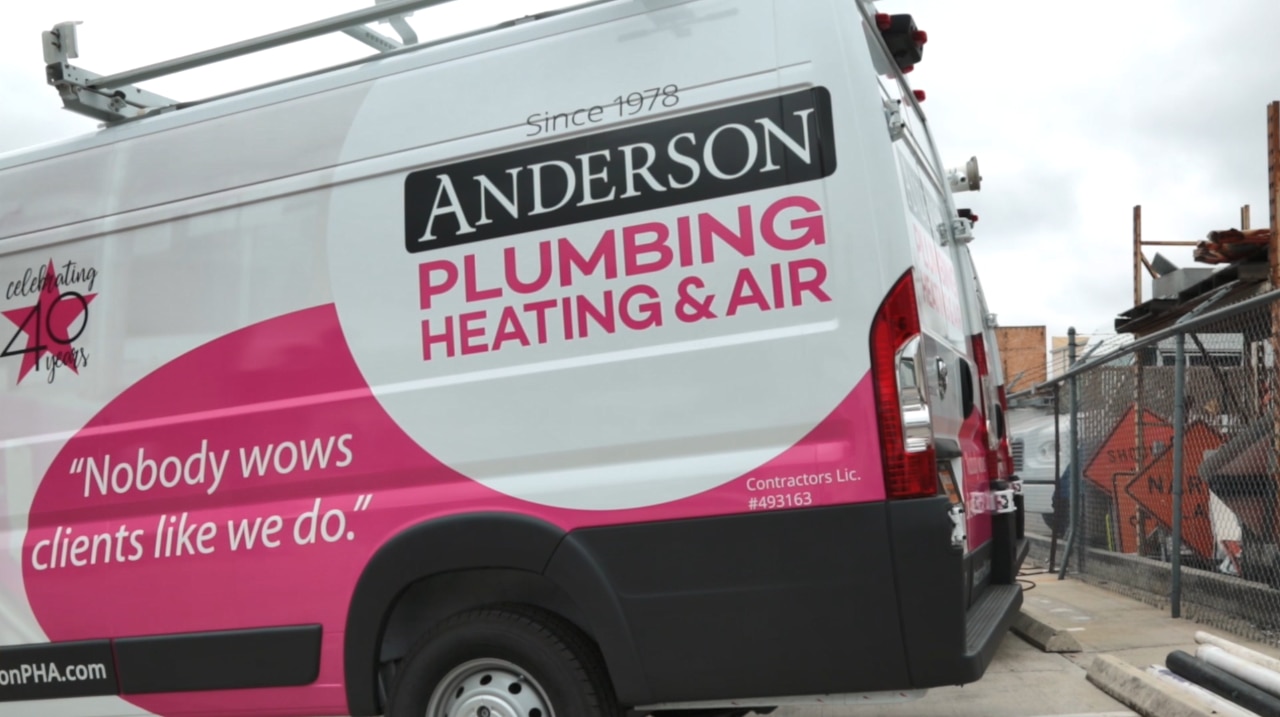 Anderson Plumbing takes their 60 Vehicle Fleet to the Next Level.